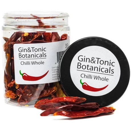 Gin Tonic Botanicals közepes tégelyben Szárított Egész Chili 35gr