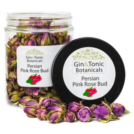 Gin Tonic Botanicals nagy tégelyben Pink Perzsa Rózsa Bimbó 40 gr