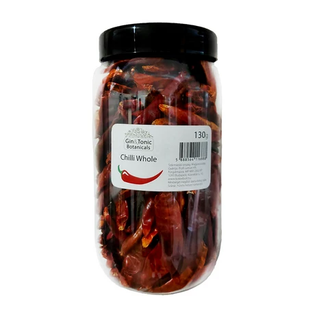 Gin Tonik fűszer nagy Gasztró tégelyben Szárított Egész Chili 130 gr
