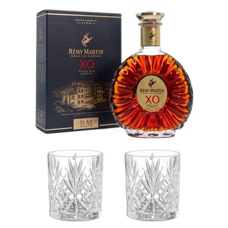 Remy Martin XO Excellence Cognac pdd. 0,7L 40% + 2 ajándék pohár