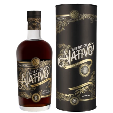 Auténtico Nativo 20 éves rum 0,7L 40% dd.