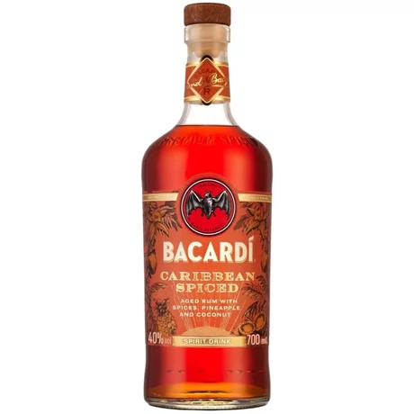 Bacardi Caribbean Spiced rum 0,7L 40%