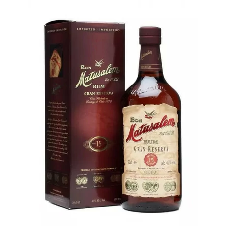 Matusalem Gran Reserva Solera 15 éves rum dd. 0,7L 40%