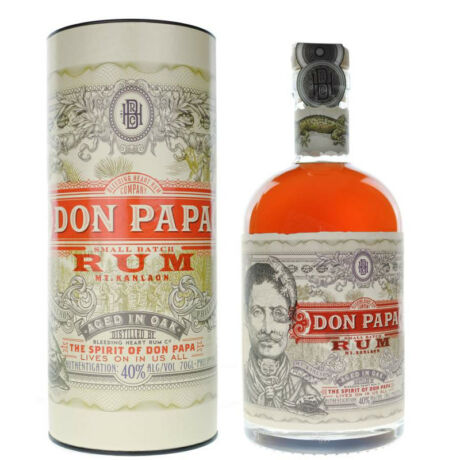 Don Papa rum - 0,7L (40%) díszdobozban