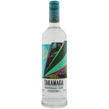 Takamaka Overproof Fehér Rum 0,7 L 69%