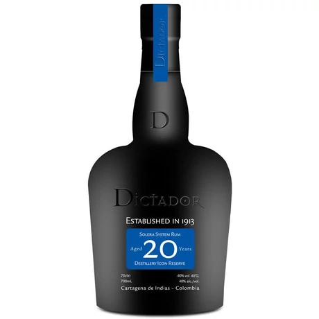 Dictador 20 years Rum 0,7 L 40%