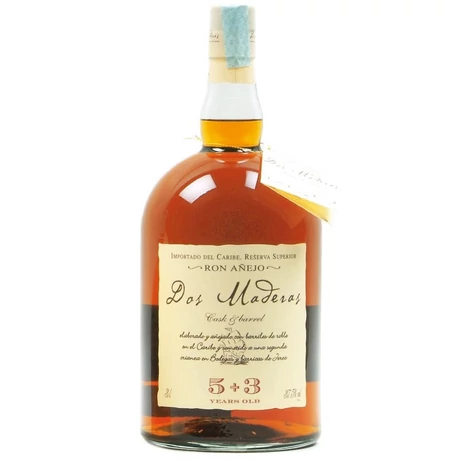 Dos Maderas Anejo 5+3 éves rum - 0,7L (37,5%)