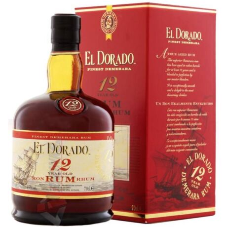 El Dorado 12 years Rum 0,7 L 40%