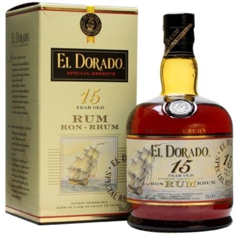 El Dorado 15 years Rum 0,7 L 43%