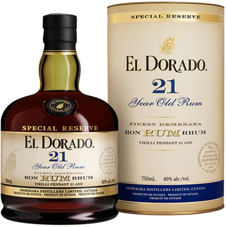 El Dorado 21 years Rum 0,7 L 43%