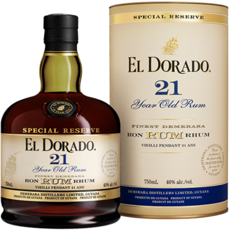 El Dorado 21 years Rum 0,7 L 43%