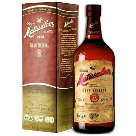 Matusalem Gran Reserva 15 years Rum 0,7 L 40%