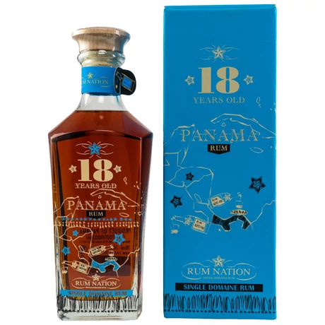 Rum Nation Panama 18 éves rum - 0,7L (40%)