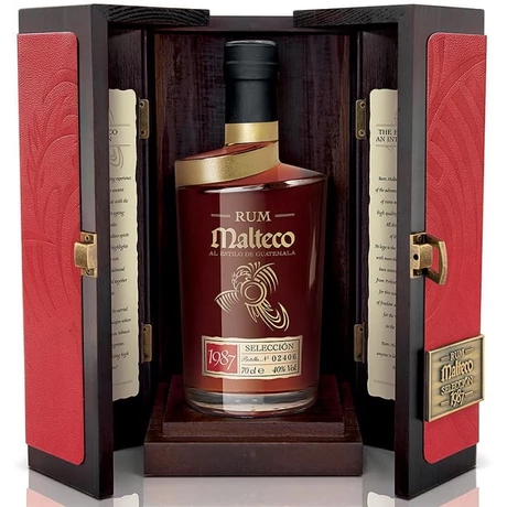 Malteco Rum Seleccion 1987 0,7L 40% fa dd.