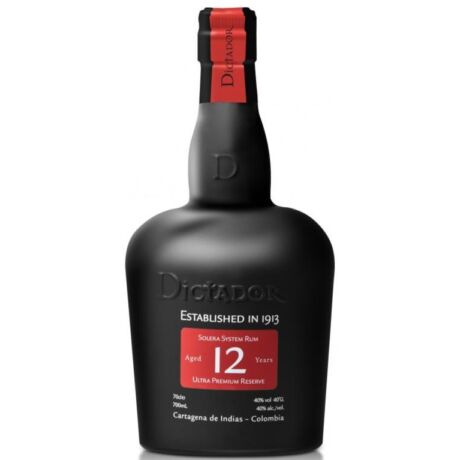 Dictador 12 years Rum 0,7 L 43%
