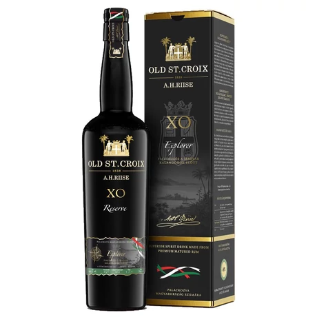 A.H. Riise Old St. Croix XO Explorer Rum - Magyarország 0,7L 40% pdd.