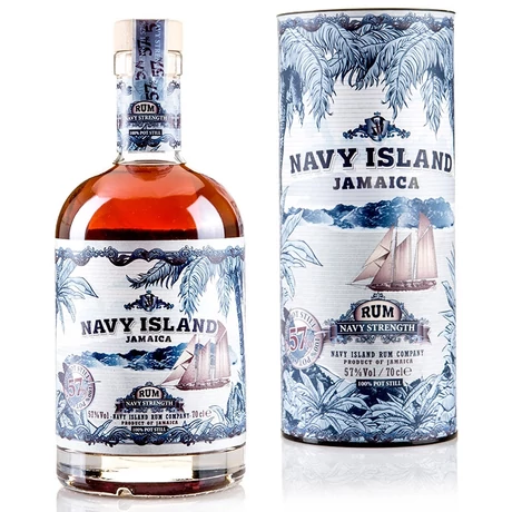 Navy Island Navy Strength - 0,7L (57%) díszdobozban