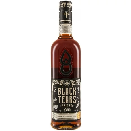 Black Tears Cuban Dry Spiced rum 40% 0,7L