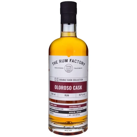 The Rum Factory Double Oloroso Cask 0,7L 45%
