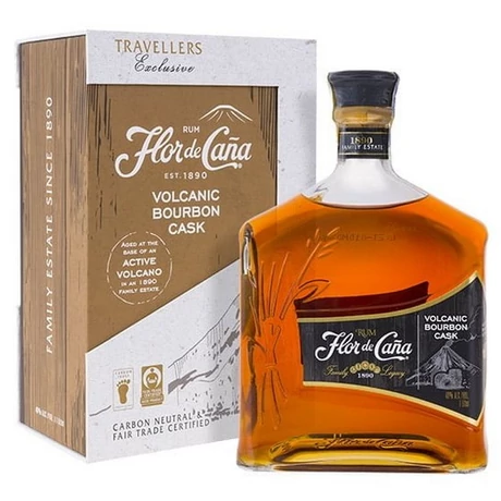 Flor de Cana Volcanic Bourbon Cask 1,0L 40% dd.