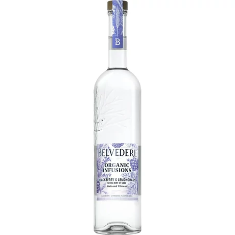 Belvedere Organic Infusions Blackberry & Lemongrass Vodka 0,7L 40%