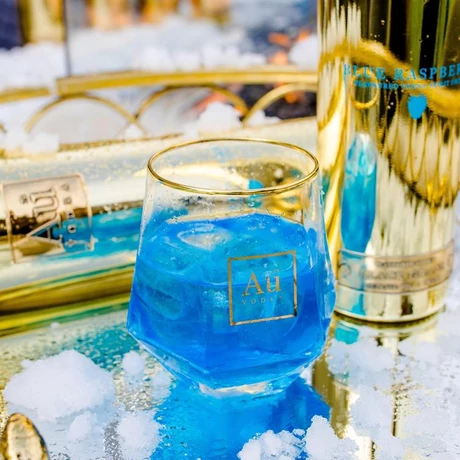 Au Premium Blue Raspberry Vodka - 0,7L (35,2%)