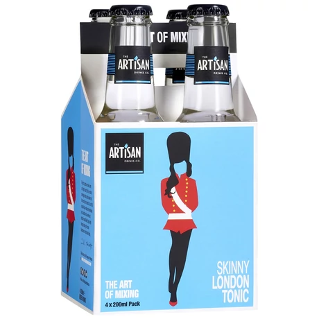 Artisan Skinny London Tonik 4x200ml ajándék hordozható dobozban