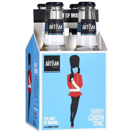 Artisan Skinny London Tonik 4x200ml ajándék hordozható dobozban