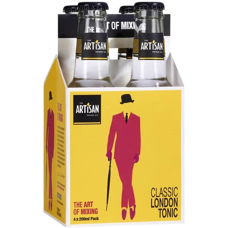 Artisan Classic London Tonik 4x200ml ajándék hordozható dobozban