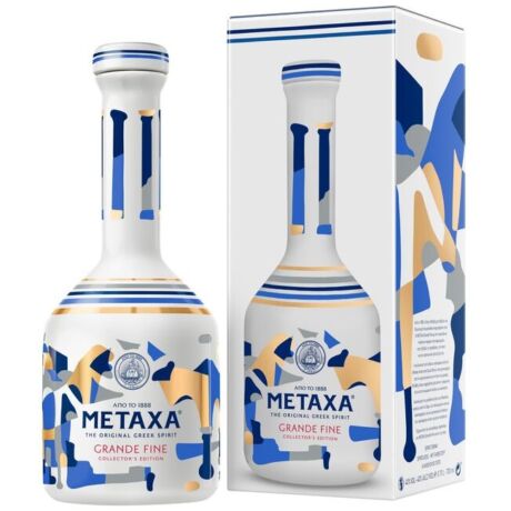Metaxa Grande Fine Brandy dd. porcelán üvegben - 0,7L (40%)