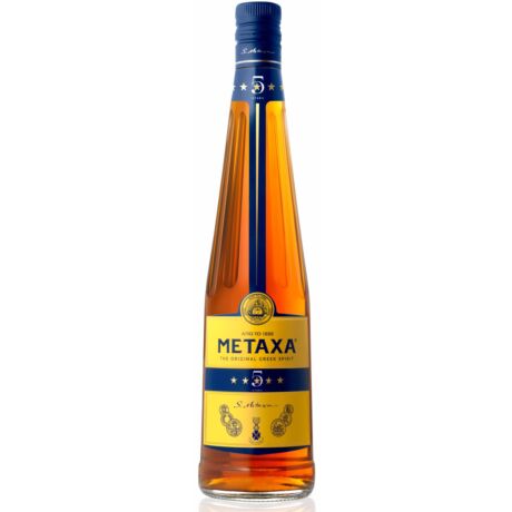 Metaxa 5* Brandy - 1L (38%)