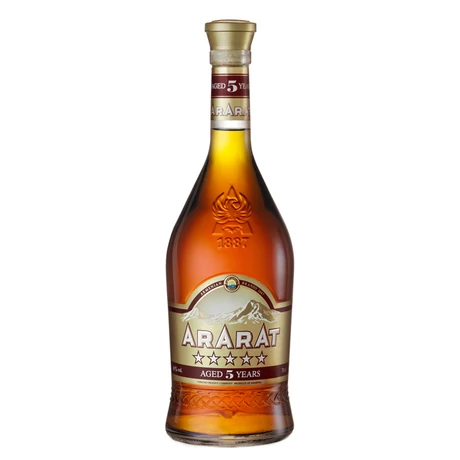 Ararat 5 Stars 5 years brandy 0,7L 40%
