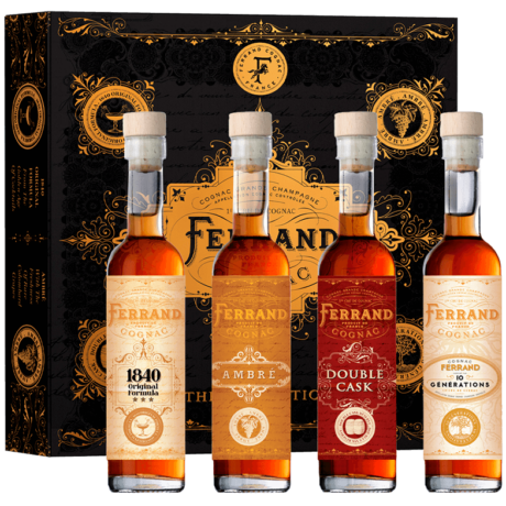 Ferrand cognac Experience Pack 4x0,1L 43,3%