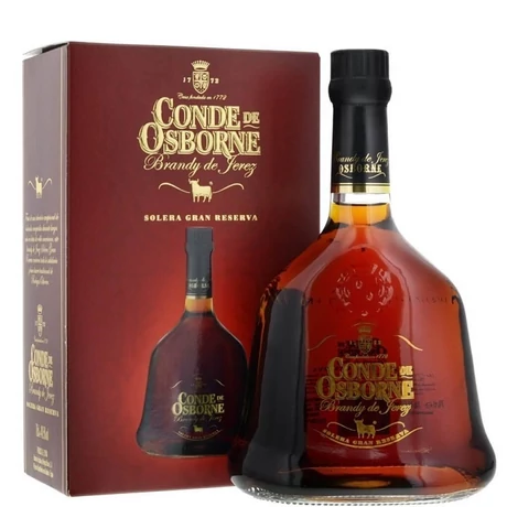 Conde de Osborne Brandy de Jerez - 0,7L  (40,5%) pdd.