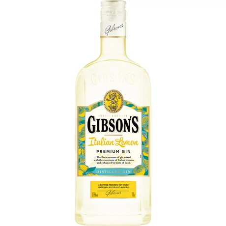 Gibson’s Lemon gin 0,7L 37,5%