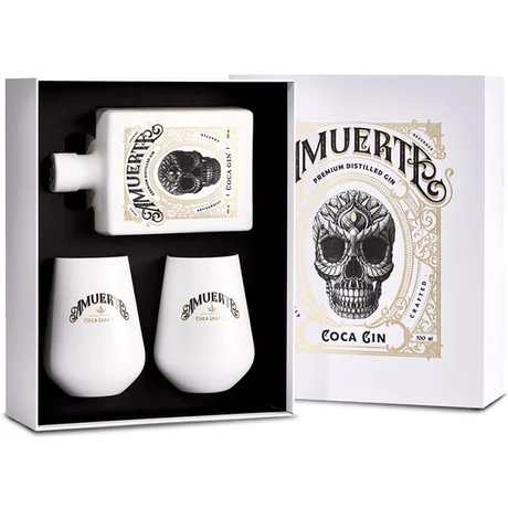 Amuerte Coca Leaf White Edition Gin dd. + 2 pohár 0,7L 43%