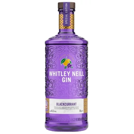 Whitley Neill - Blackcurrant (fekete ribizli) Gin 0,7L 41,3%