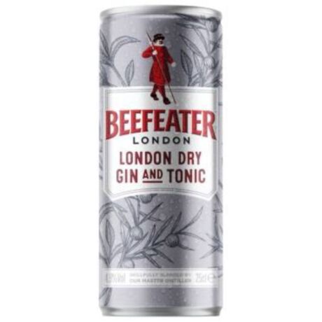 Beefeater Gin &amp; Tonic London Dry - 0,25L (4,9%)