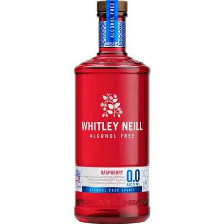 Whitley Neill Raspberry Alkoholmentes Gin 0,7L 0%