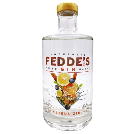 Fedde's Citrusos Magyar gin 0,5 43%