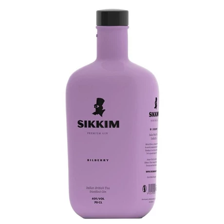 Sikkim Bilberry Gin, lila 0,7L 40%