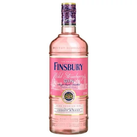 Finsbury Wild Strawberry Pink Premium Gin - 0,7L (37,5%)