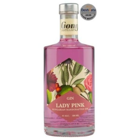 GONG Lady Pink Bio Gin 41% 0,5L