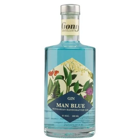 GONG Man Blue Gin 41% 0,5L