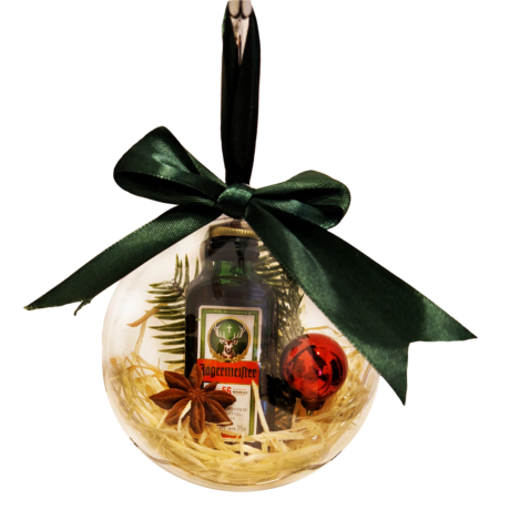 Hendricks karácsonyfadísz - gömb dekoráció (mini Hendricks 0,05L)