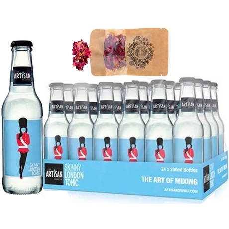 24 db Artisan Skinny Tonik 200ml Ajándék Rózsaszirommal