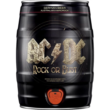 AC/DC Beer party hordó 5,0% 5L