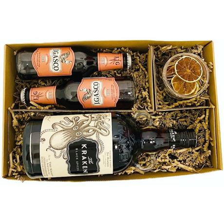 Kraken Rum Szett Colaval és Szárított Lime-al