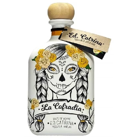 La Cofradia Ed. Catrina Anejo Tequila (sárga) 0,7L 38%