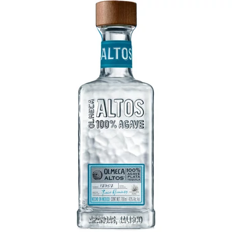 Olmeca Altos Plata 100% agavé tequila 0,7L 40%